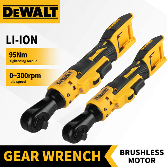 Dewalt 512， Llave de ángulo recto sin escobillas de 20 V - Torque alto 95 N, 2500 RPM, compacta para mantenimiento de automóvile