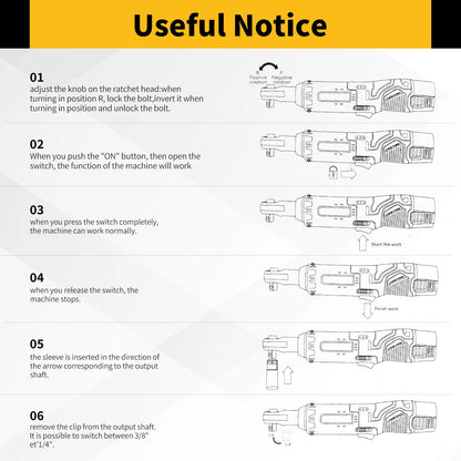 Dewalt 512， Llave de ángulo recto sin escobillas de 20 V - Torque alto 95 N, 2500 RPM, compacta para mantenimiento de automóvile